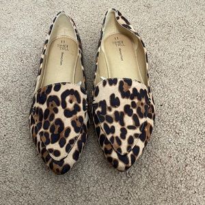 Leopard Flats Size 11